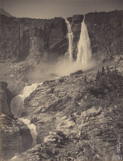 Cascate gemelle, Valle di Yoho da George B. Vaux Jr.